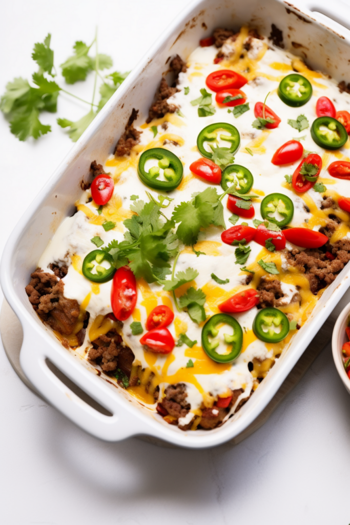 Mouthwatering Keto Mexican Casserole Recipe: A Low Carb Fiesta in Your