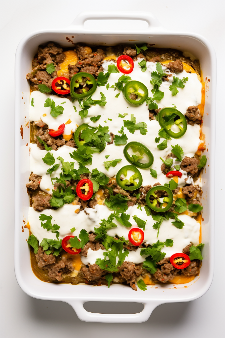 Keto Mexican Casserole
