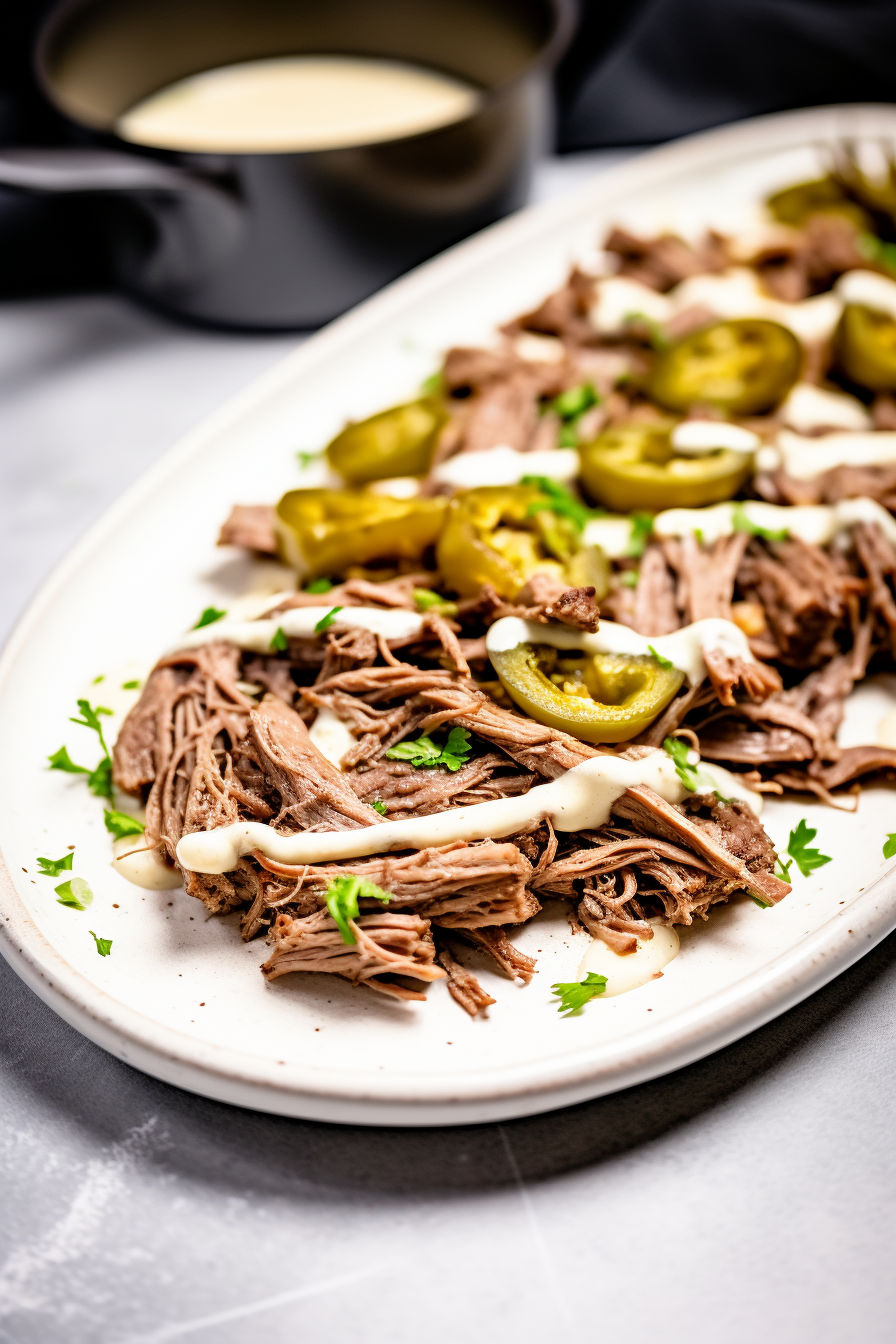 Ingredients for Keto Mississippi Pot Roast