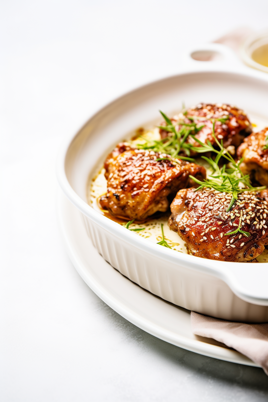Keto Oven Baked Chicken Thighs