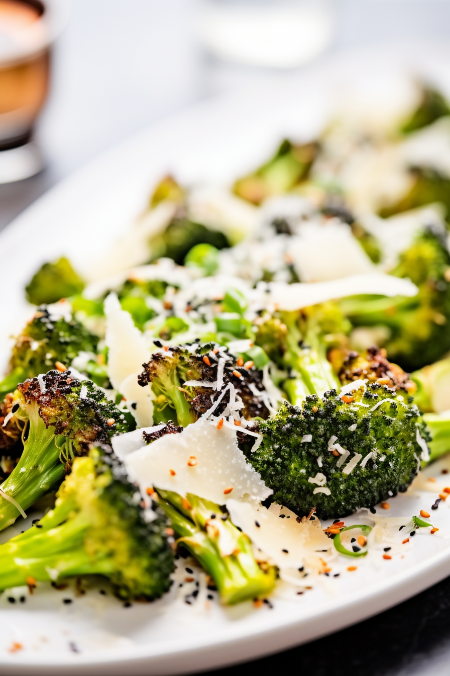 Keto Oven Roasted Broccoli