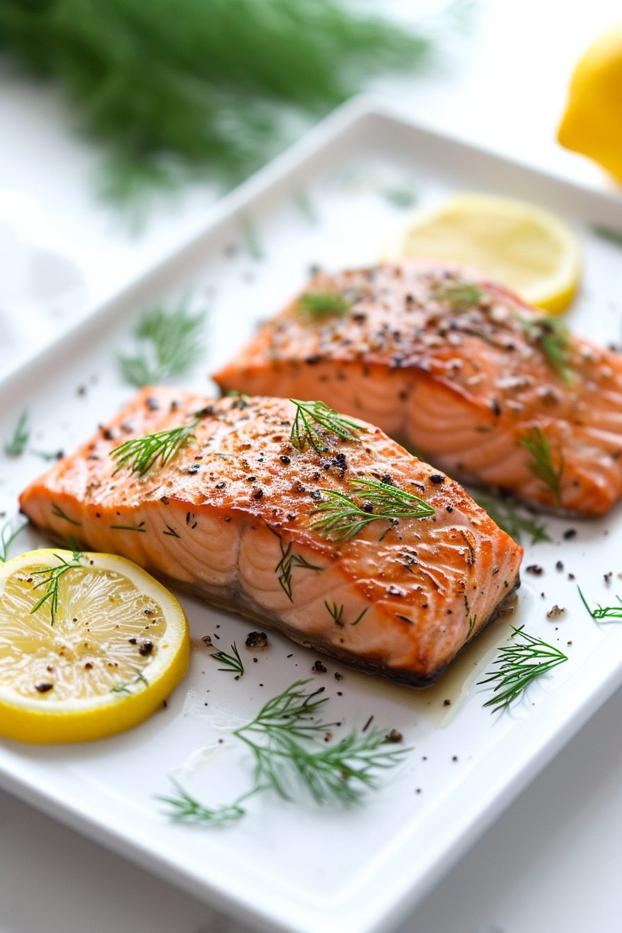 Keto Pan Seared Salmon