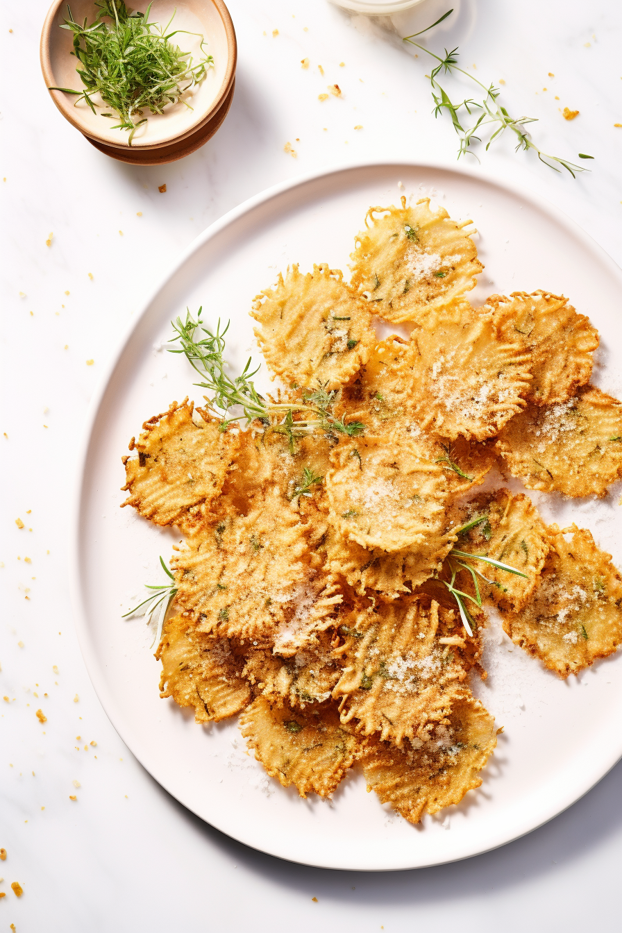Keto Parmesan Crisps