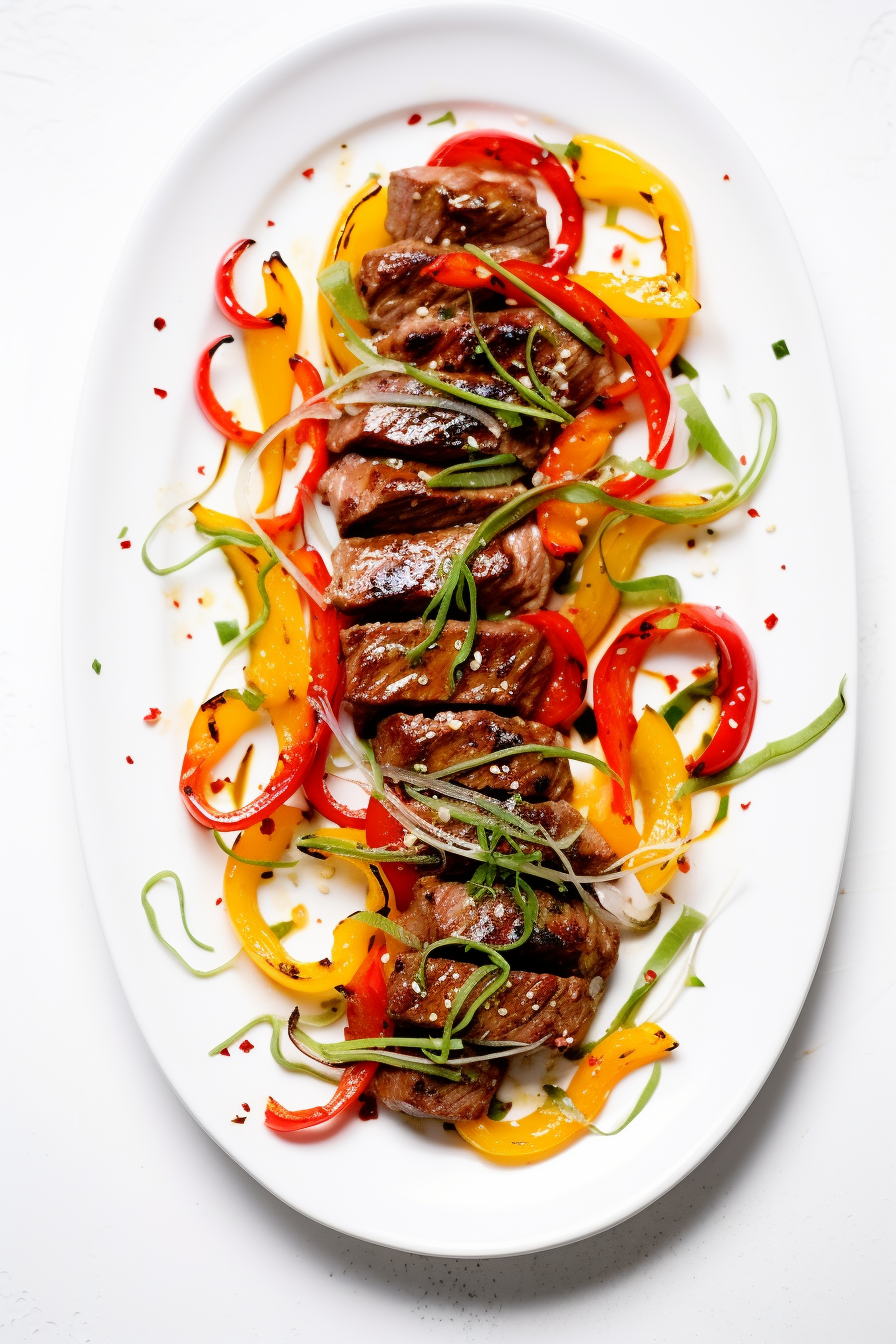 Sizzling Keto Pepper Steak