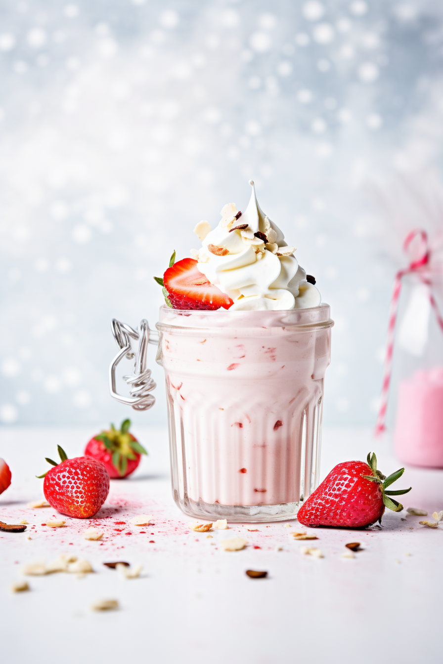 Ingredients for Keto Pink Drink