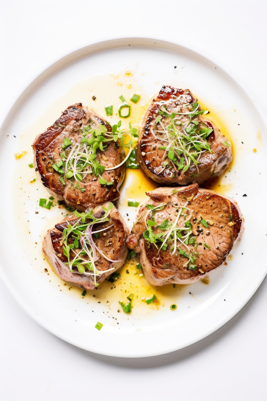 Seasoning Keto Pork Steaks