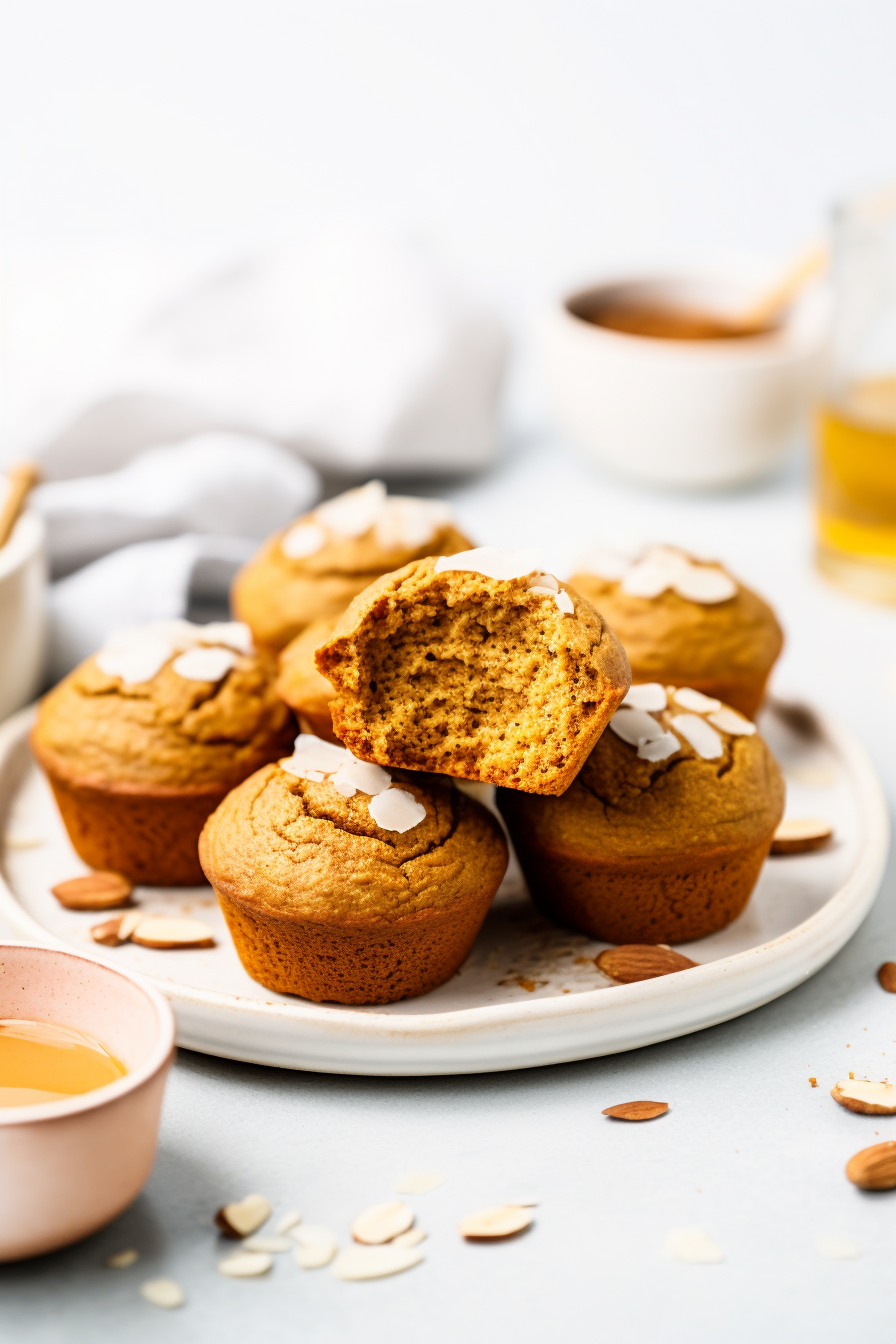 Ingredients for Keto Pumpkin Muffins