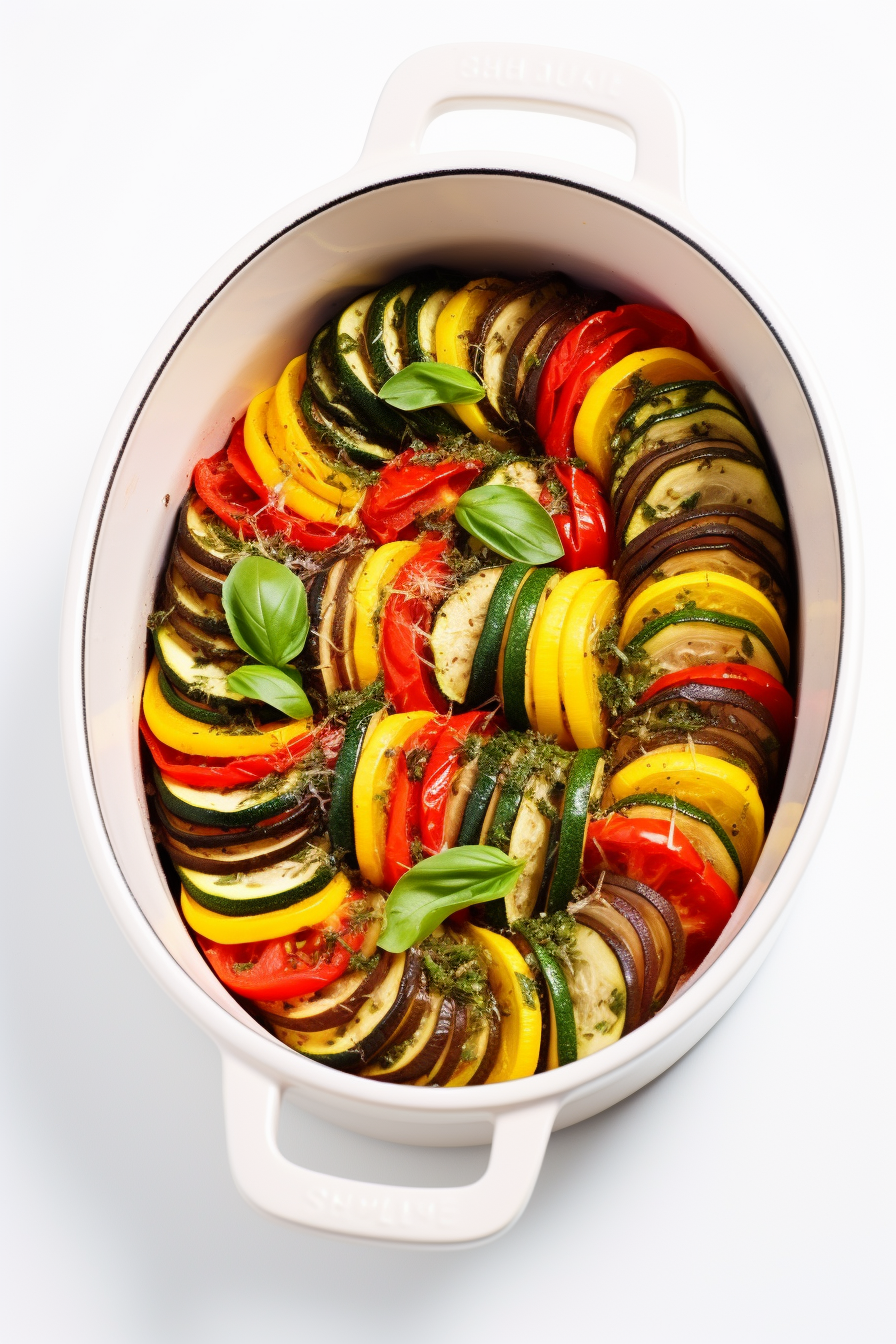 Slicing Vegetables for Keto Ratatouille