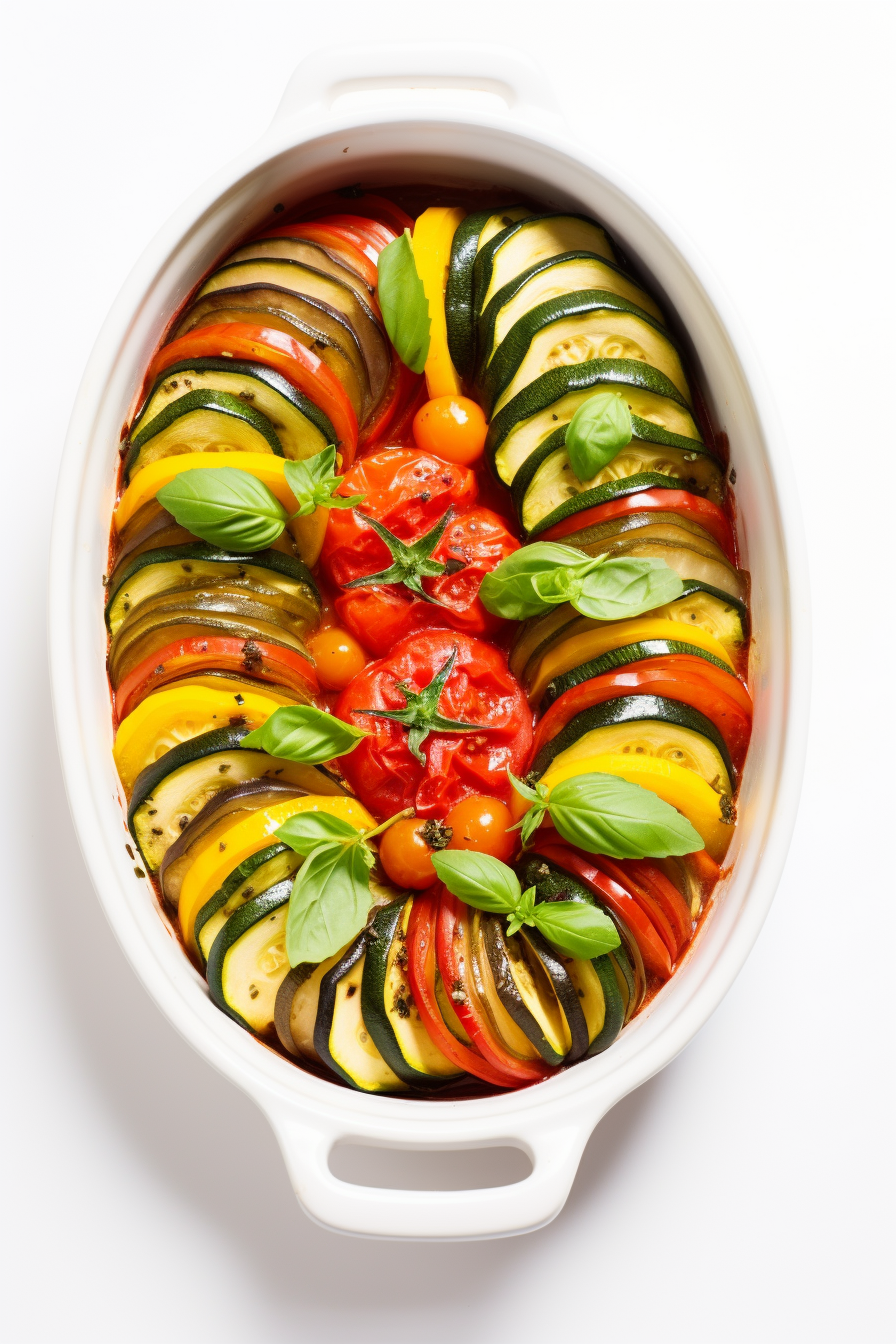 Keto Ratatouille Dish