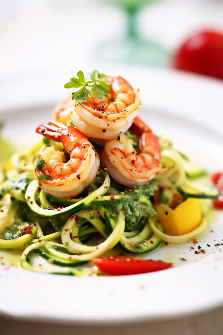 Keto Shrimp Scampi