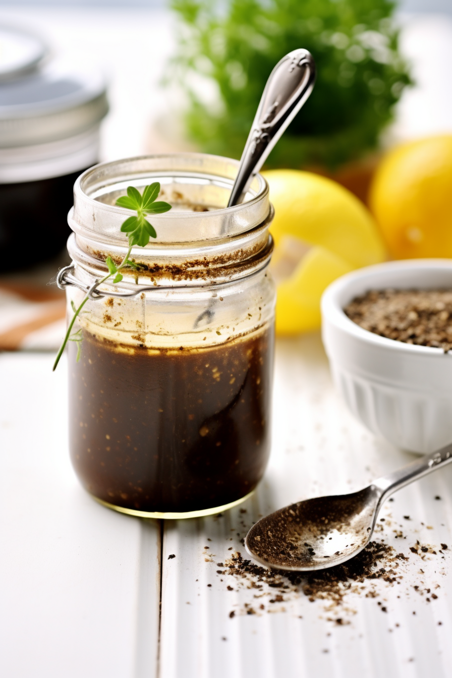 Ingredients for Low Carb Balsamic Vinaigrette