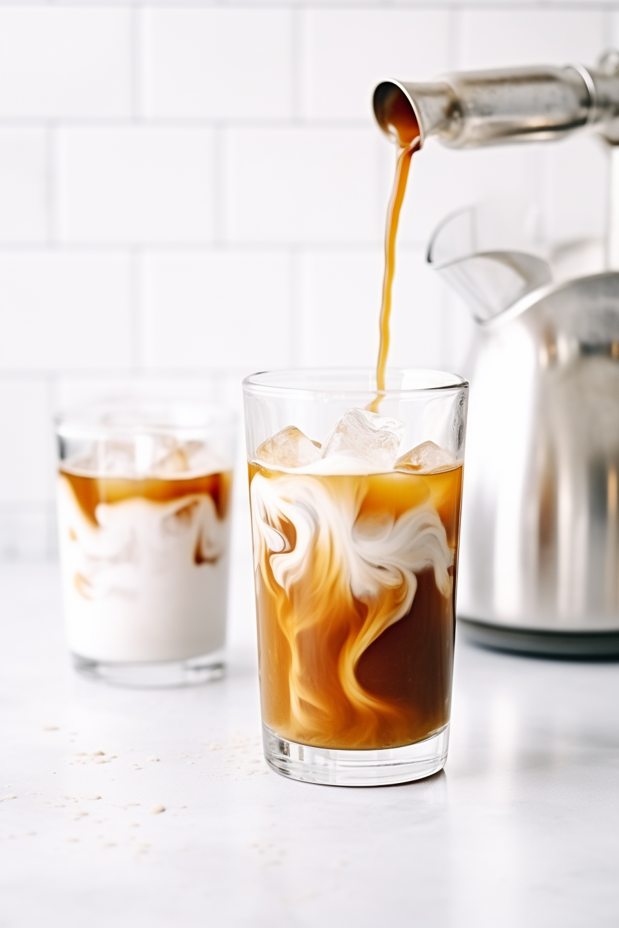 Ingredients for Low Carb Caramel Macchiato