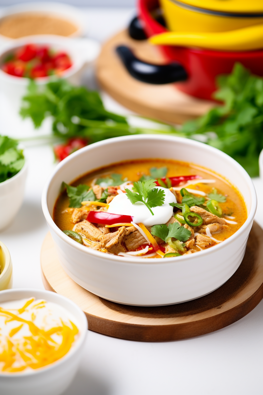 Low Carb Chicken Fajita Soup