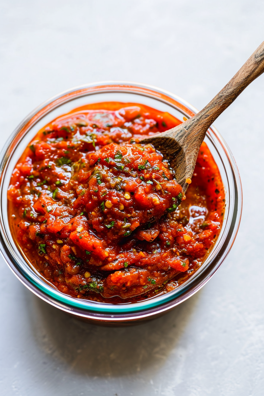 Ingredients for Low Carb Marinara Sauce