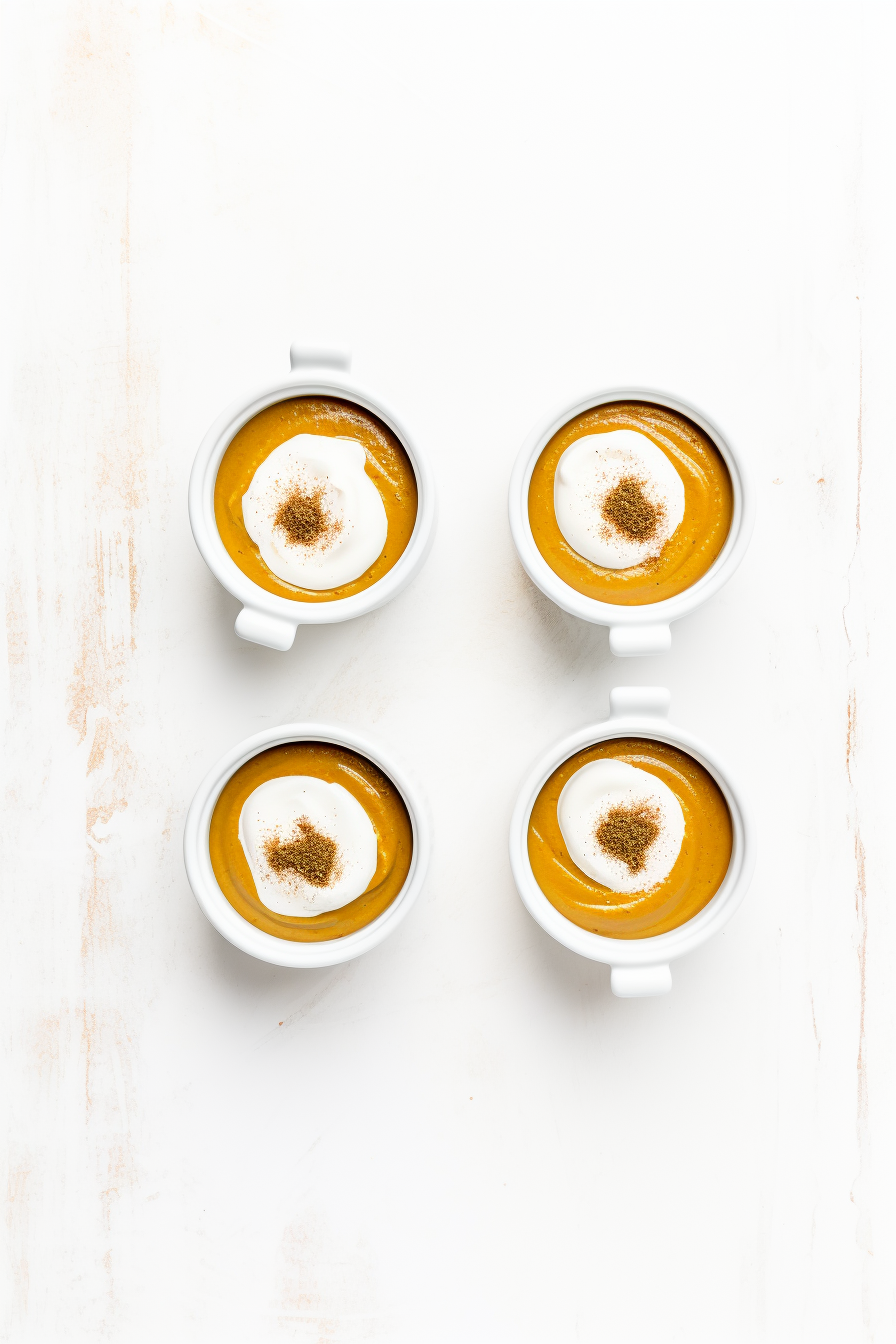 Ingredients for Paleo Pumpkin Custard