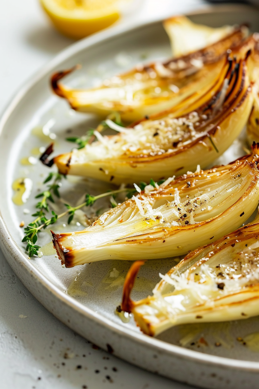 Keto Roasted Fennel Ready to Serve