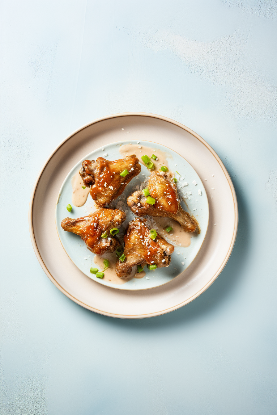 Salt and Vinegar Air Fryer Wings