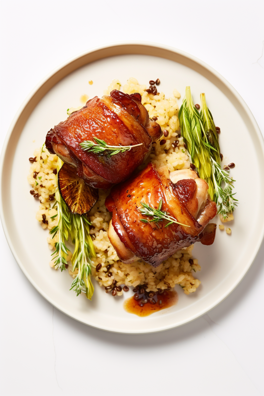 Bacon-Wrapped Keto Chicken Thighs