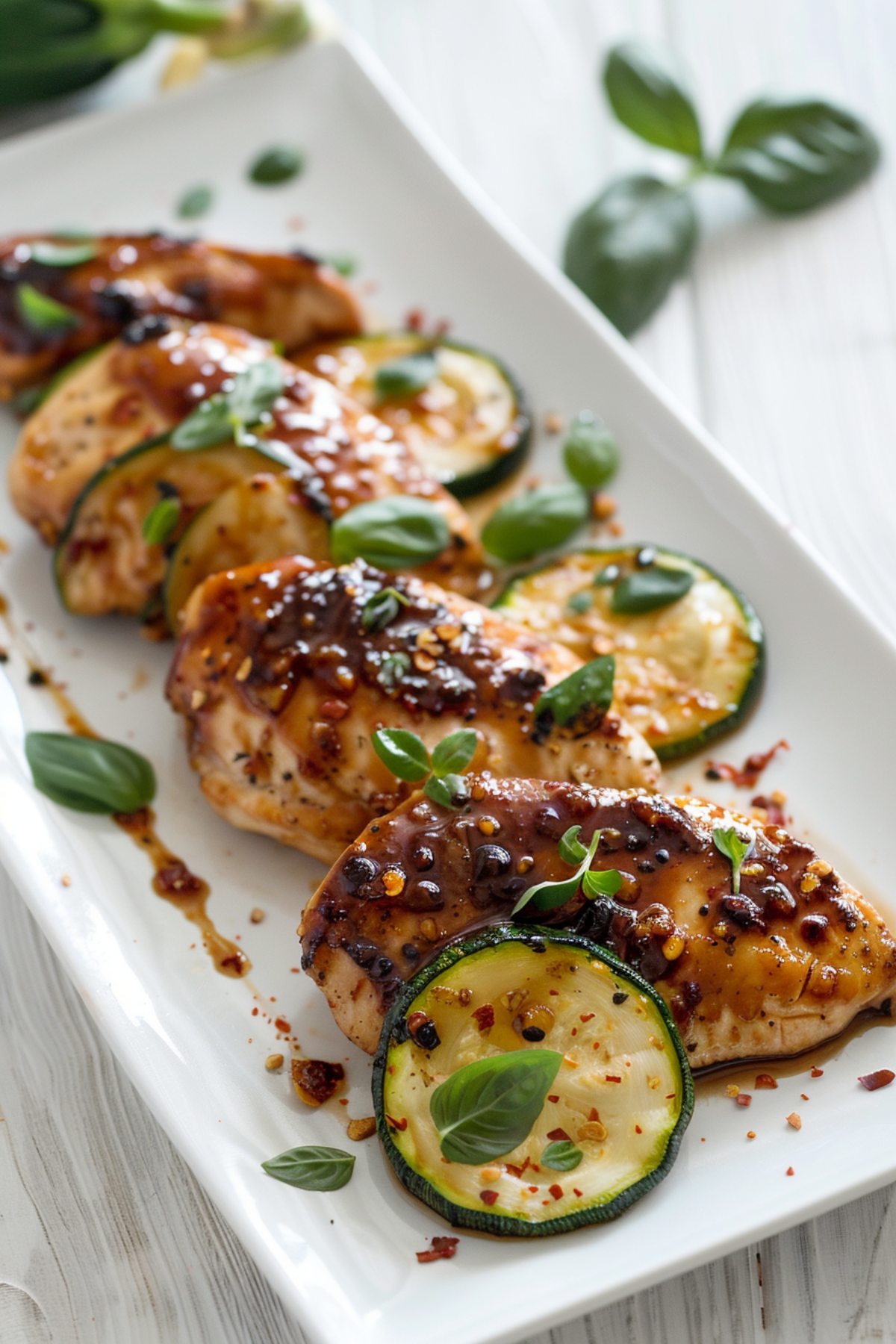 Balsamic Chicken and Roasted Zucchini_001