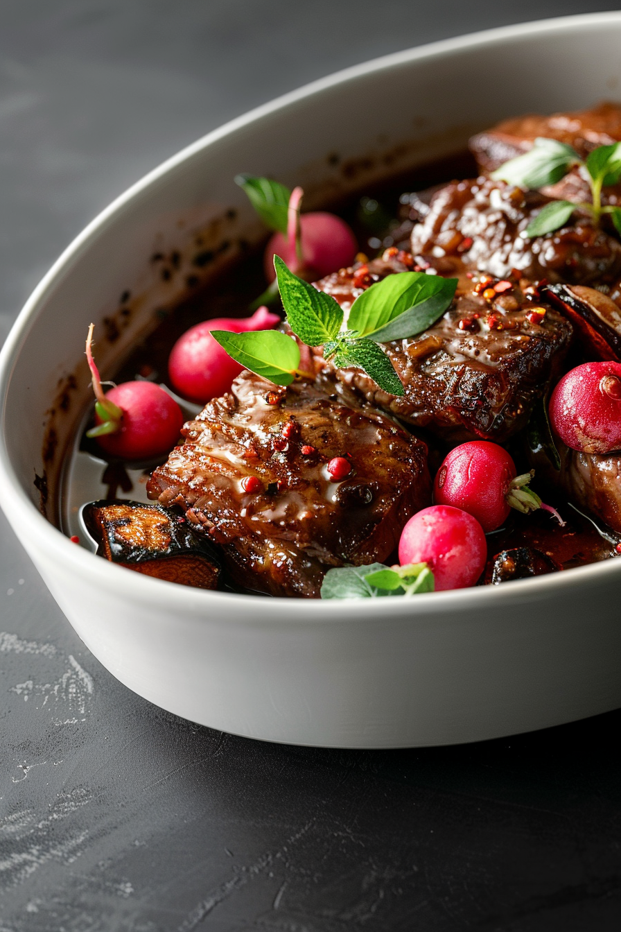 Beef Keto Pot Roast with Radishes