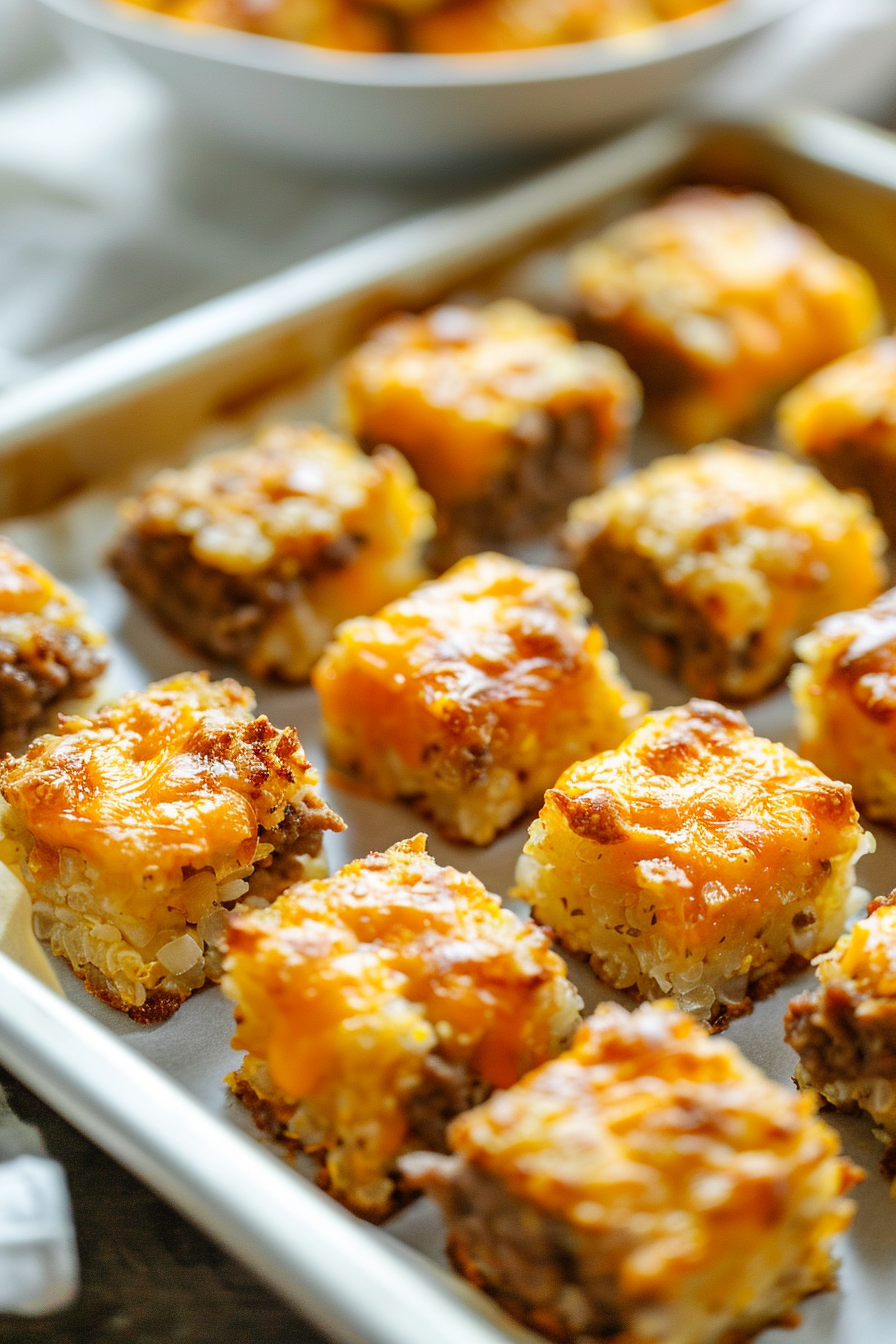 Baked Keto Cauliflower Tots