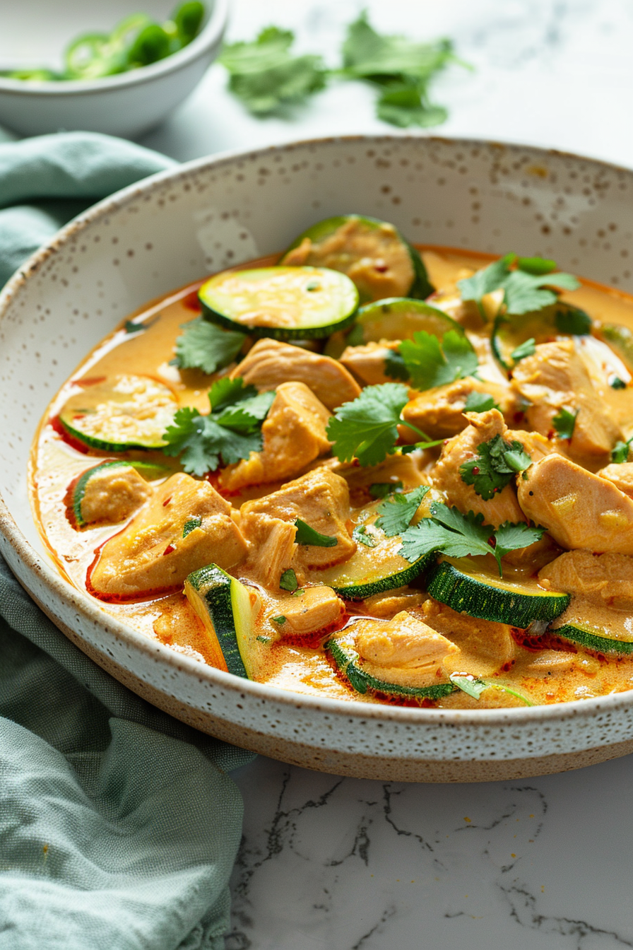 Chicken and Zucchini Curry