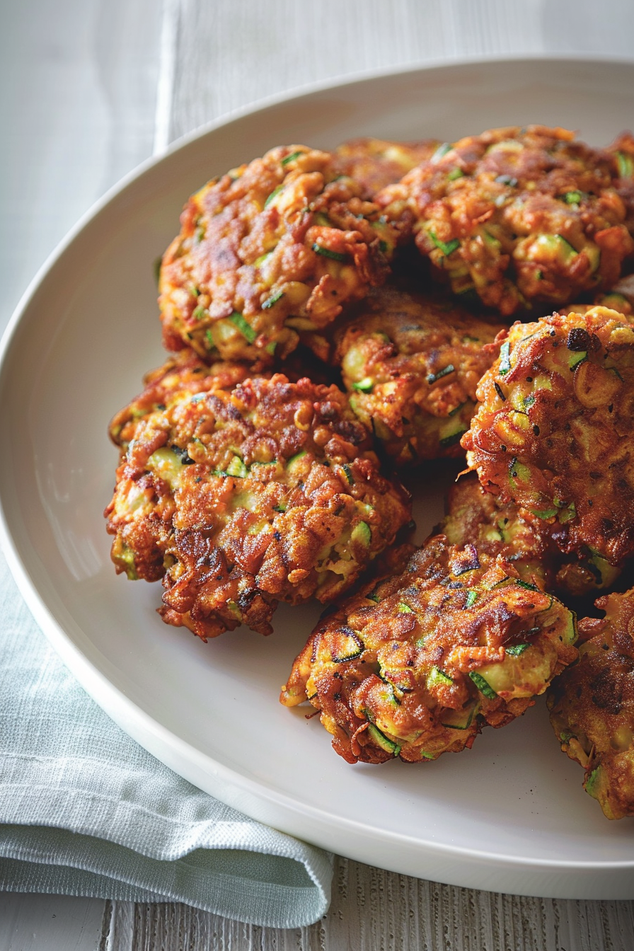 Chicken and Zucchini Fritters