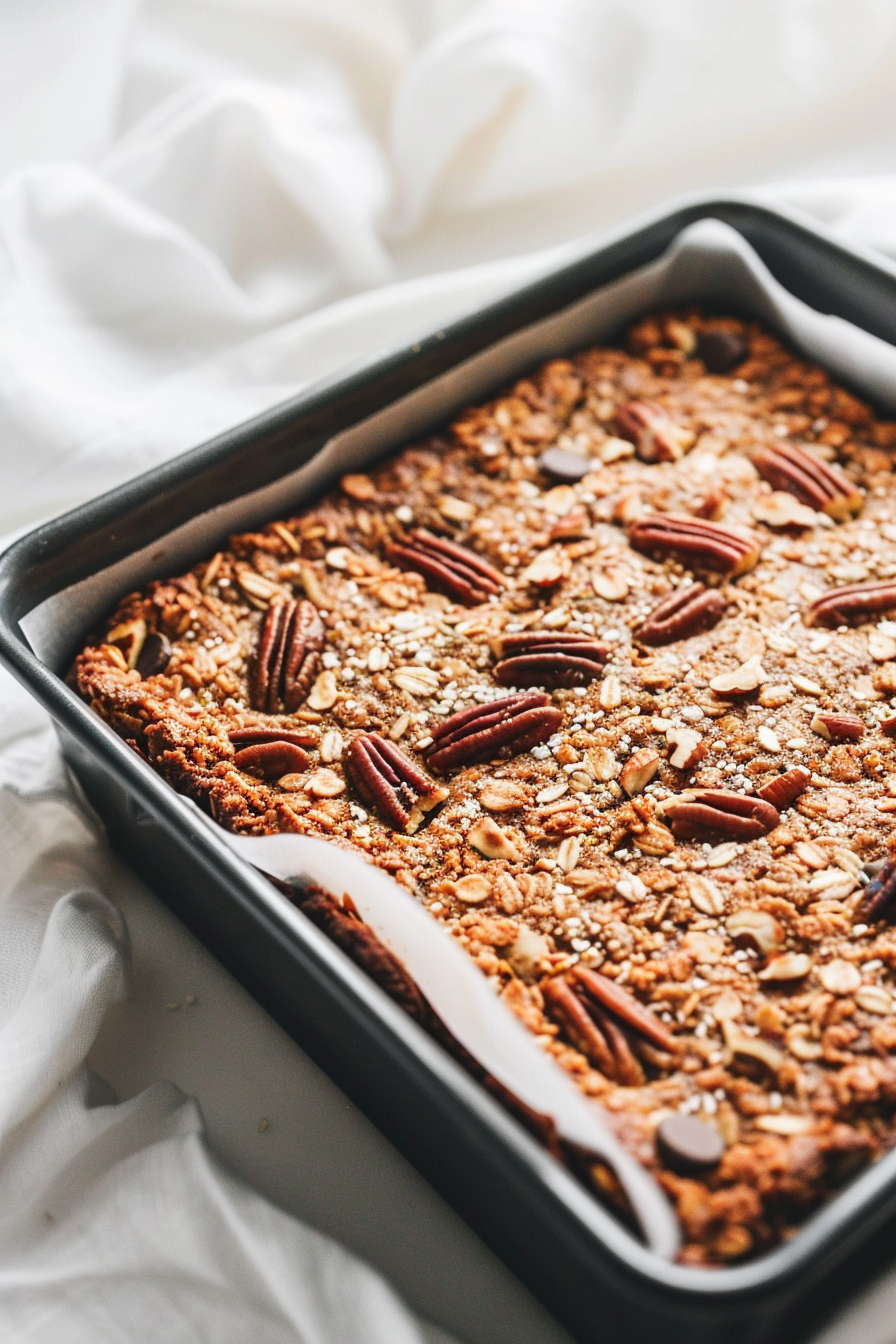 Chocolate Chip Keto Granola Bars