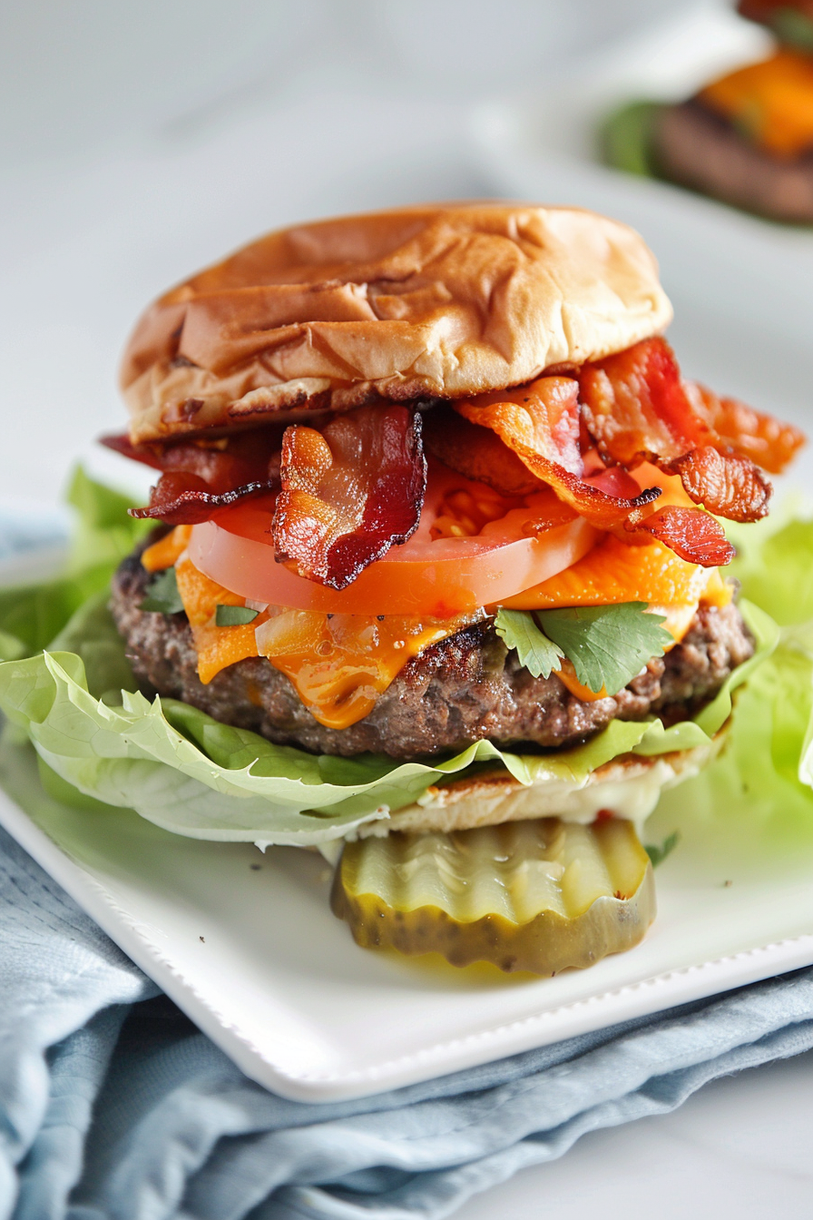 Keto Beef Burger Preparation