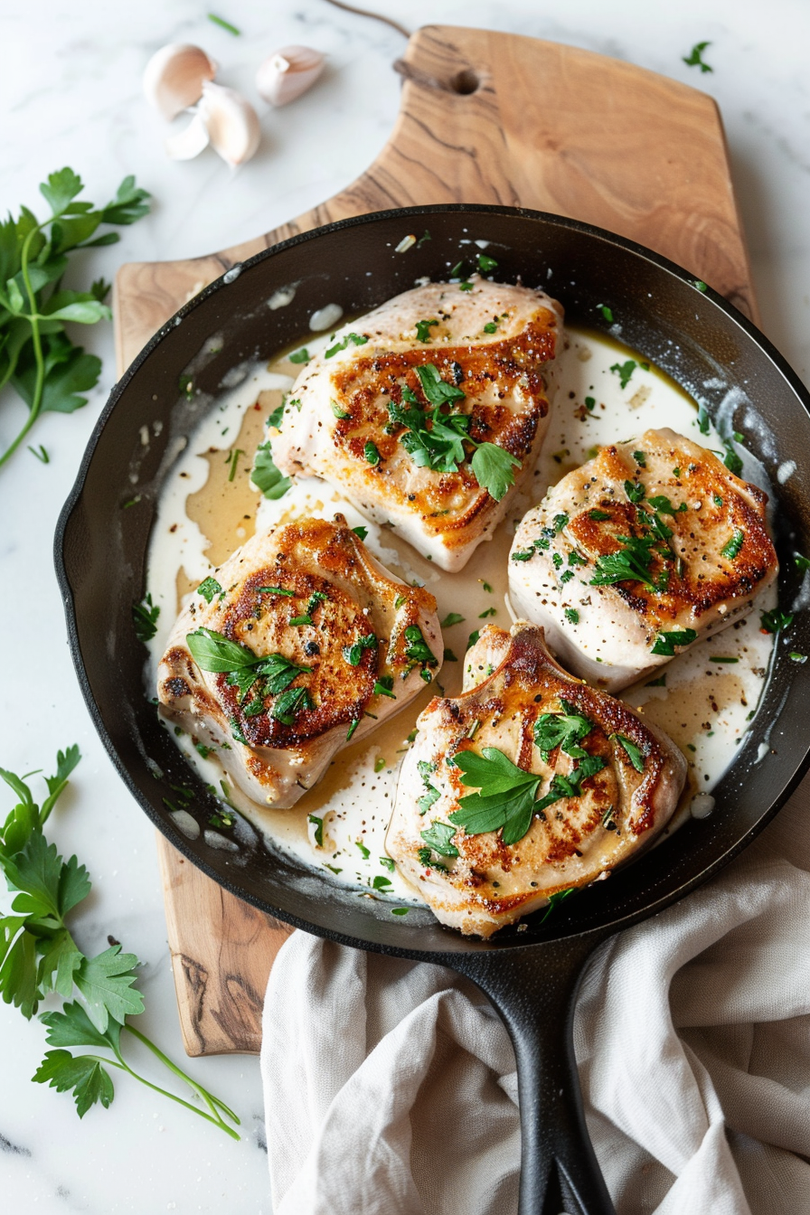 Searing Keto Pork Chops