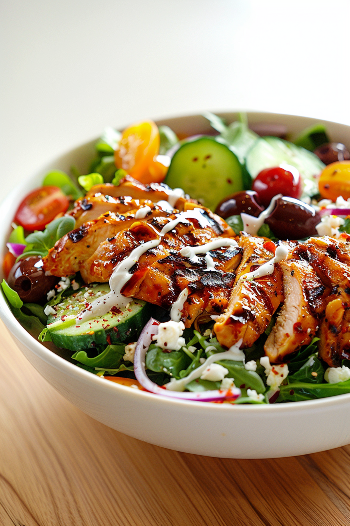 Greek Chicken Salad with Tzatziki Dressing (Keto)_001