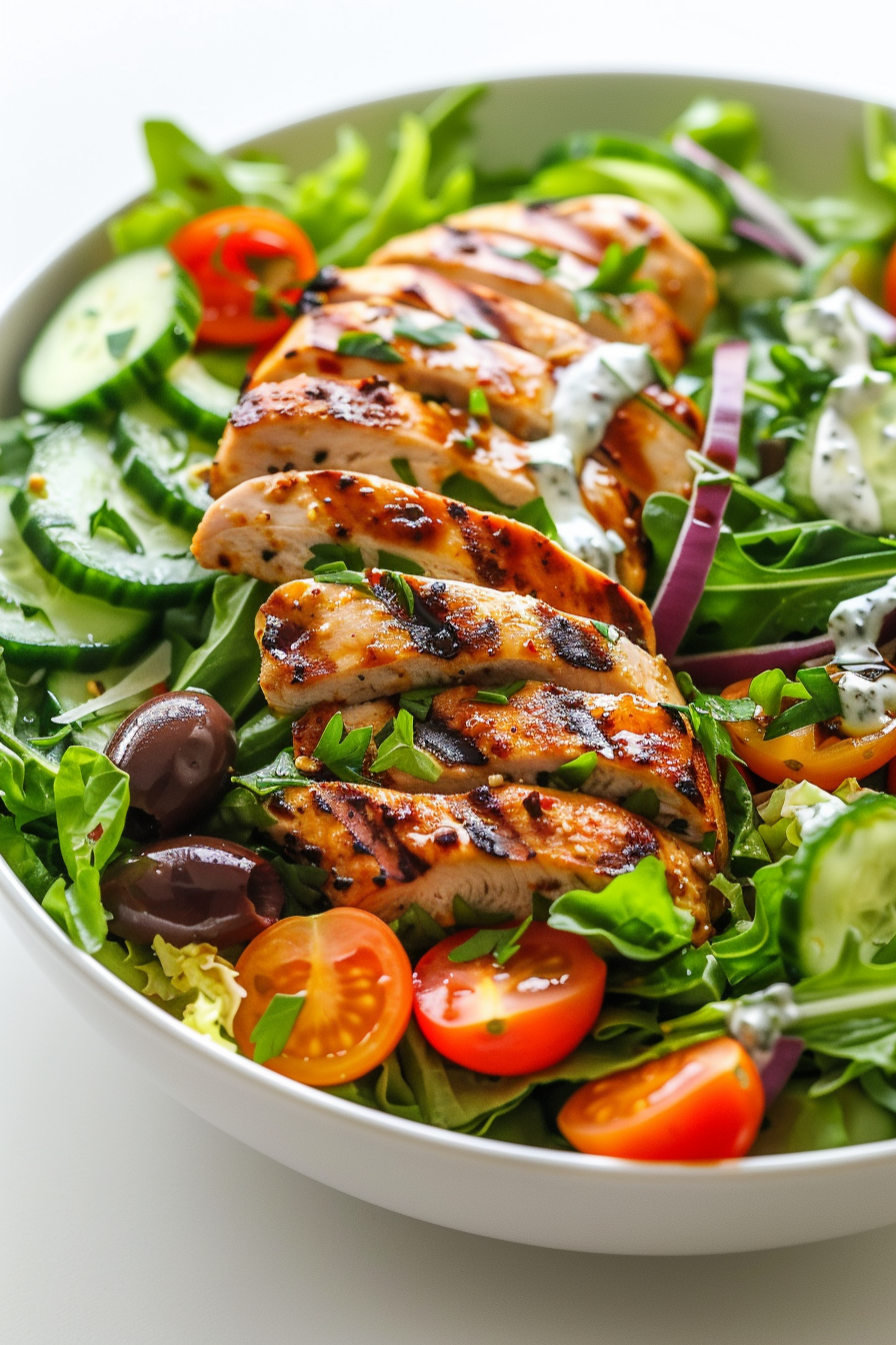 Greek Chicken Salad Ready to Serve