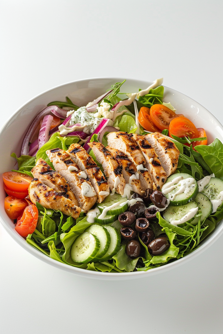 Tzatziki Dressing Preparation