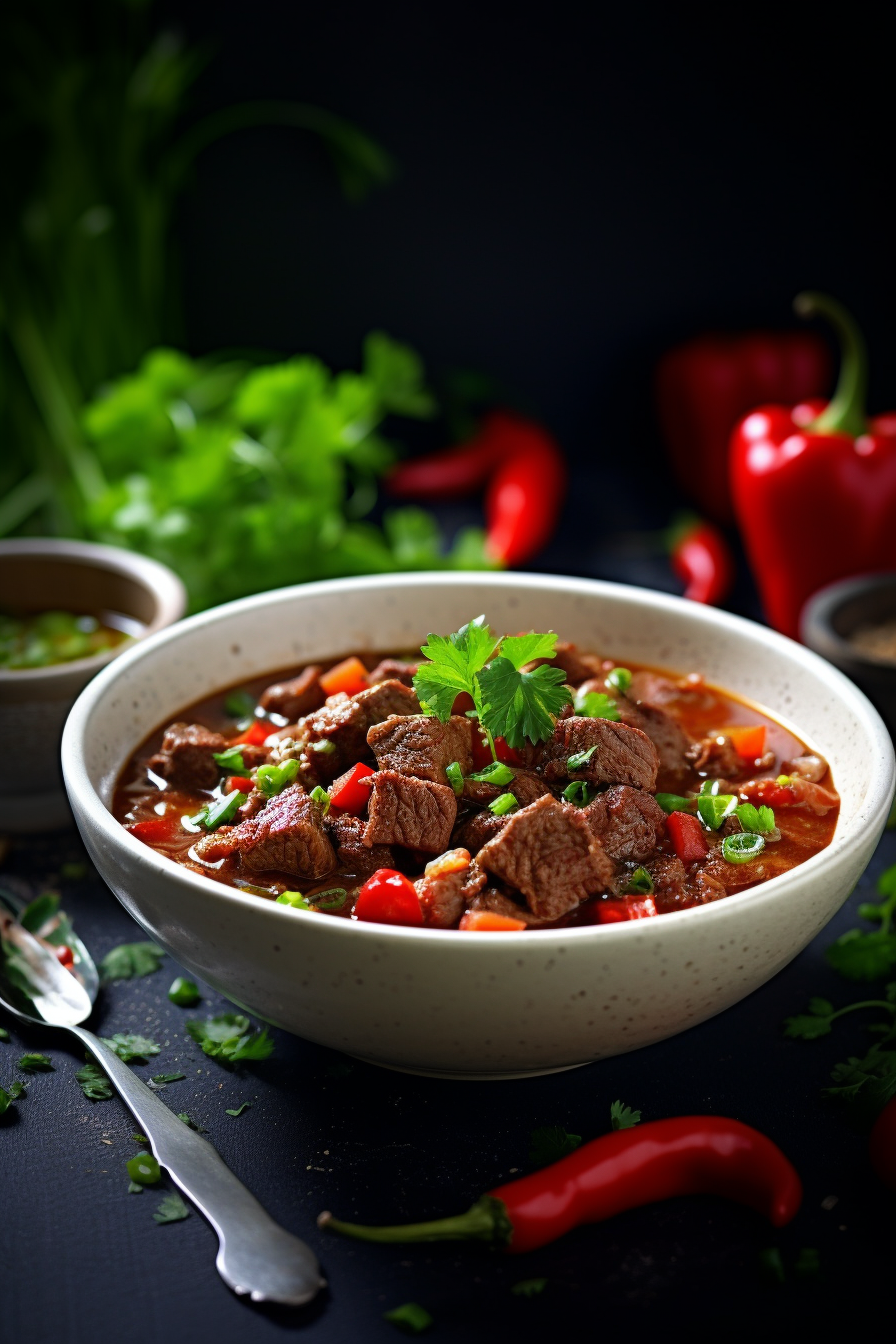 Keto Venison Chili Preparation