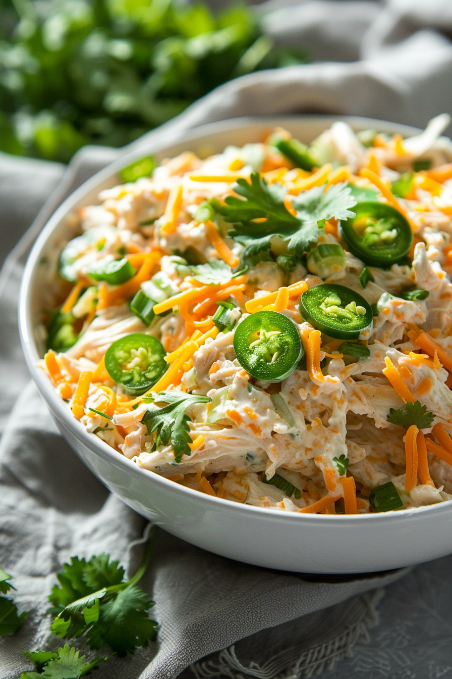 Keto Spicy Chicken Salad