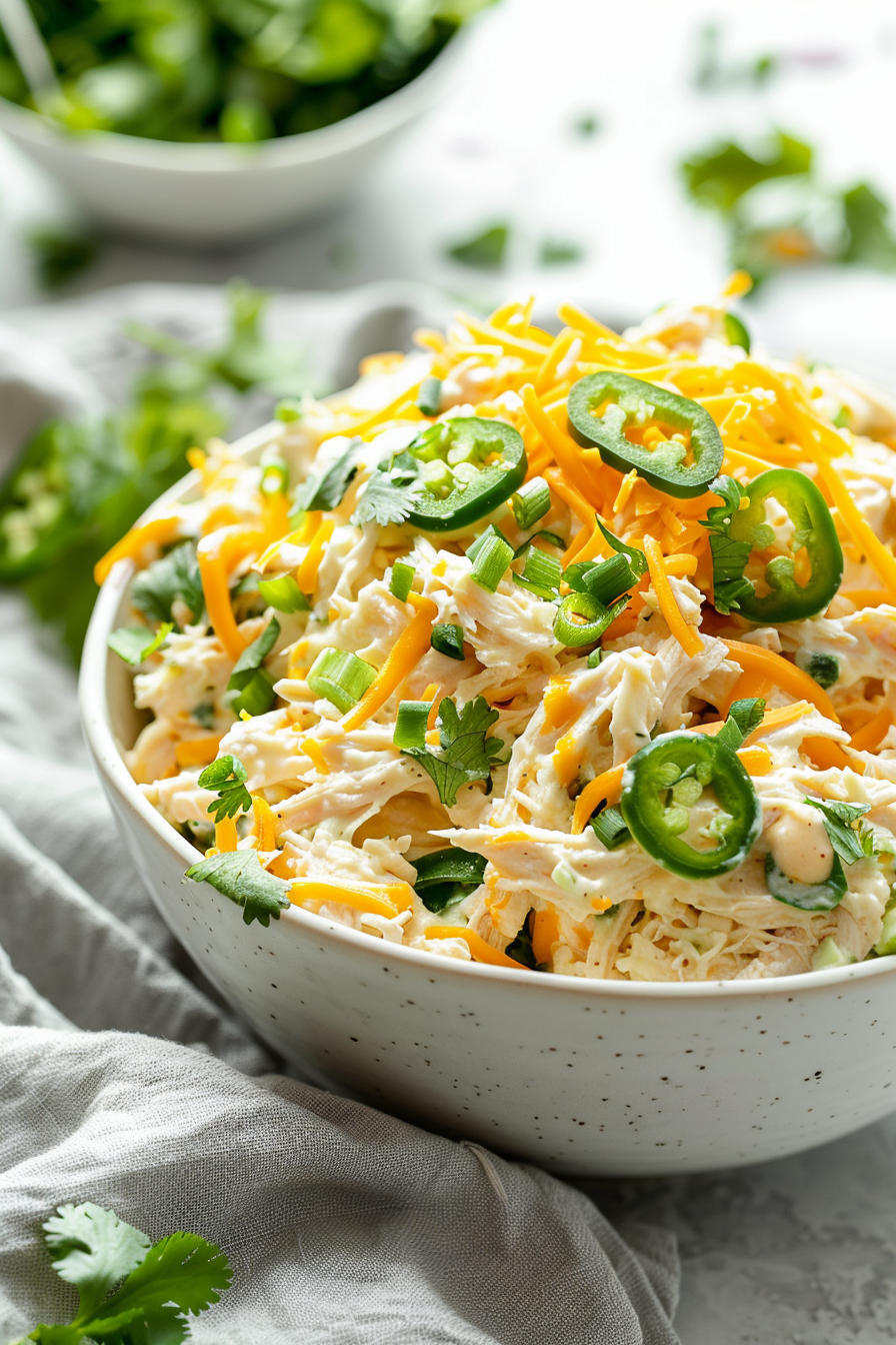 Jalapeño Popper Chicken Salad Keto