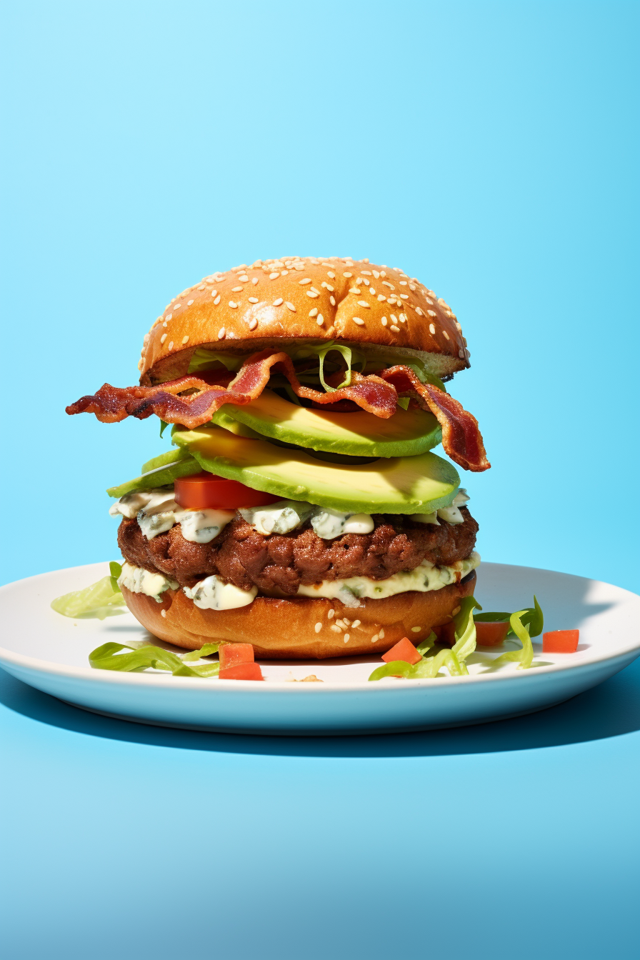 Keto Burger Preparation