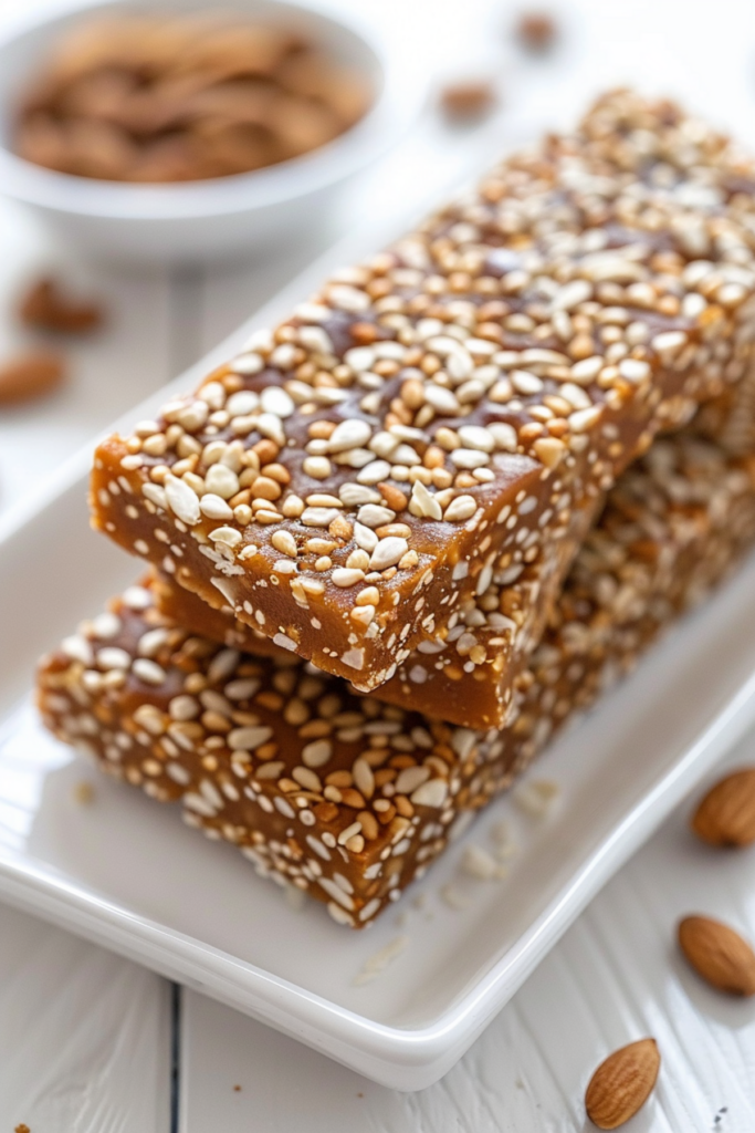 Keto Almond and Seed Granola Bars_001