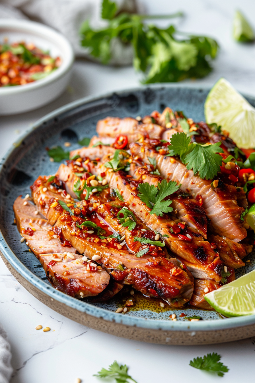 Keto Asian-Inspired Pork Tacos