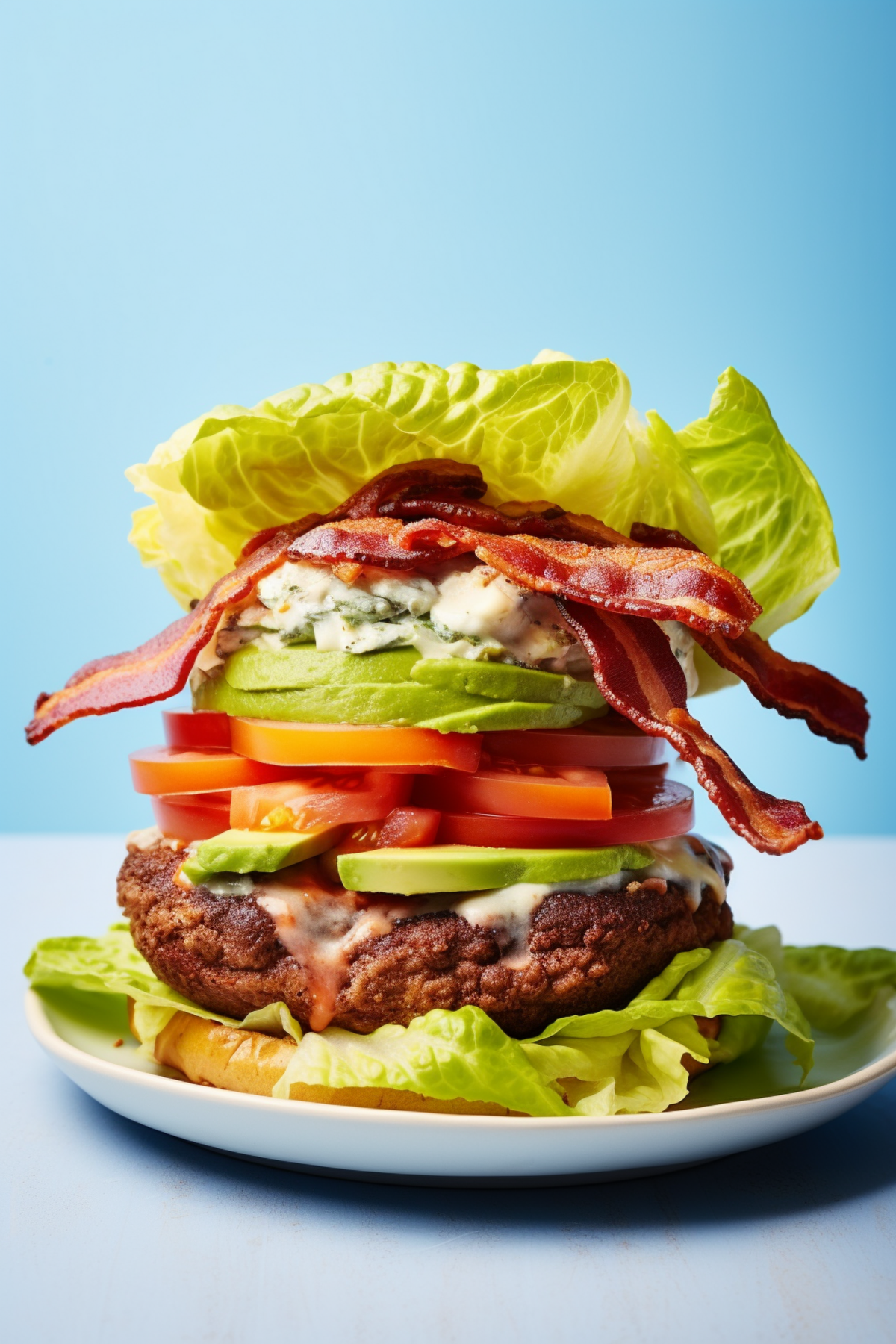 Keto Avocado Bacon Burgers_001