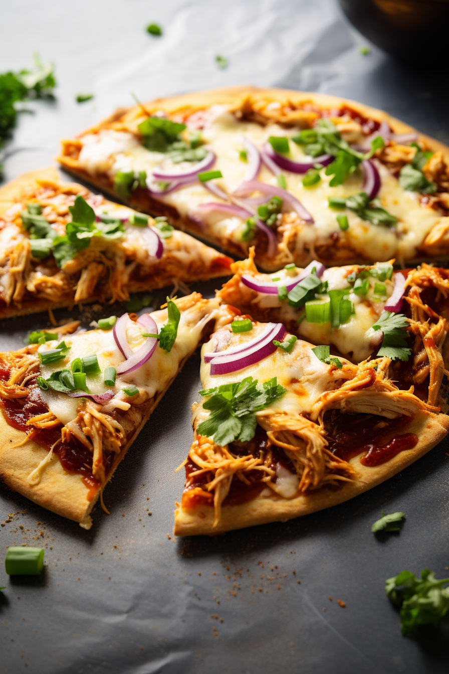 Keto BBQ Chicken Pizza