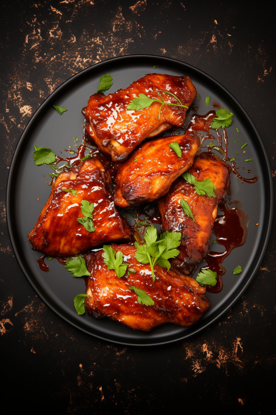Seasoned Keto BBQ Chicken Thighs