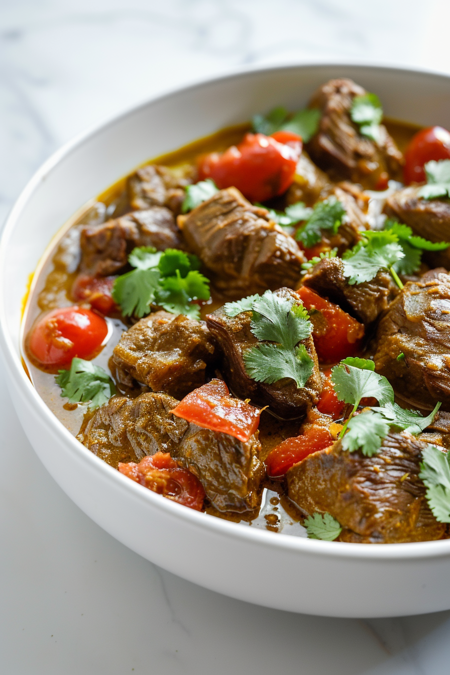 Preparation of Keto Beef Curry