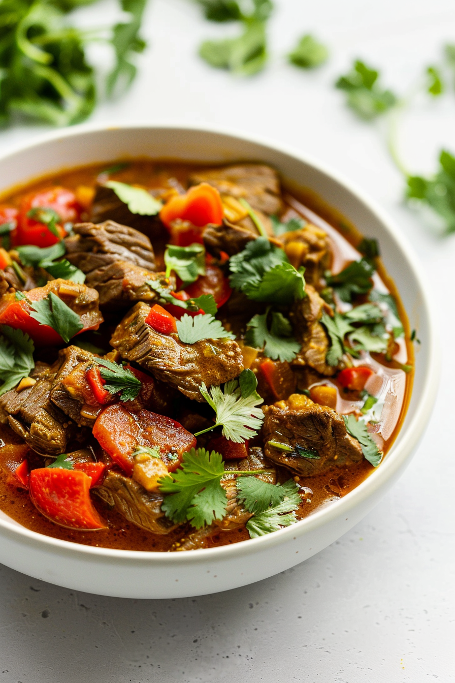 Keto Beef Curry with Coconut Milk