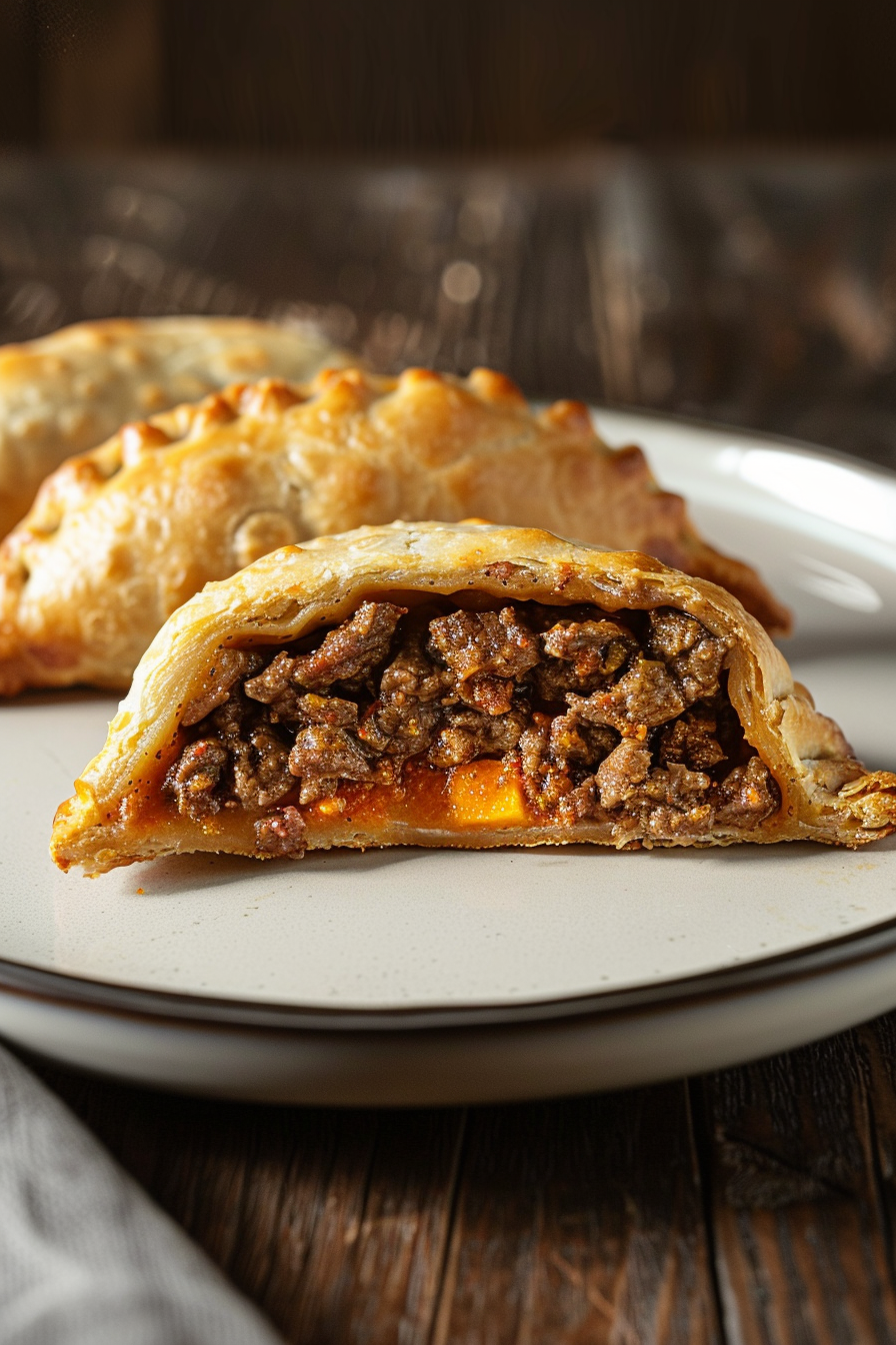 Golden Keto Beef Empanadas