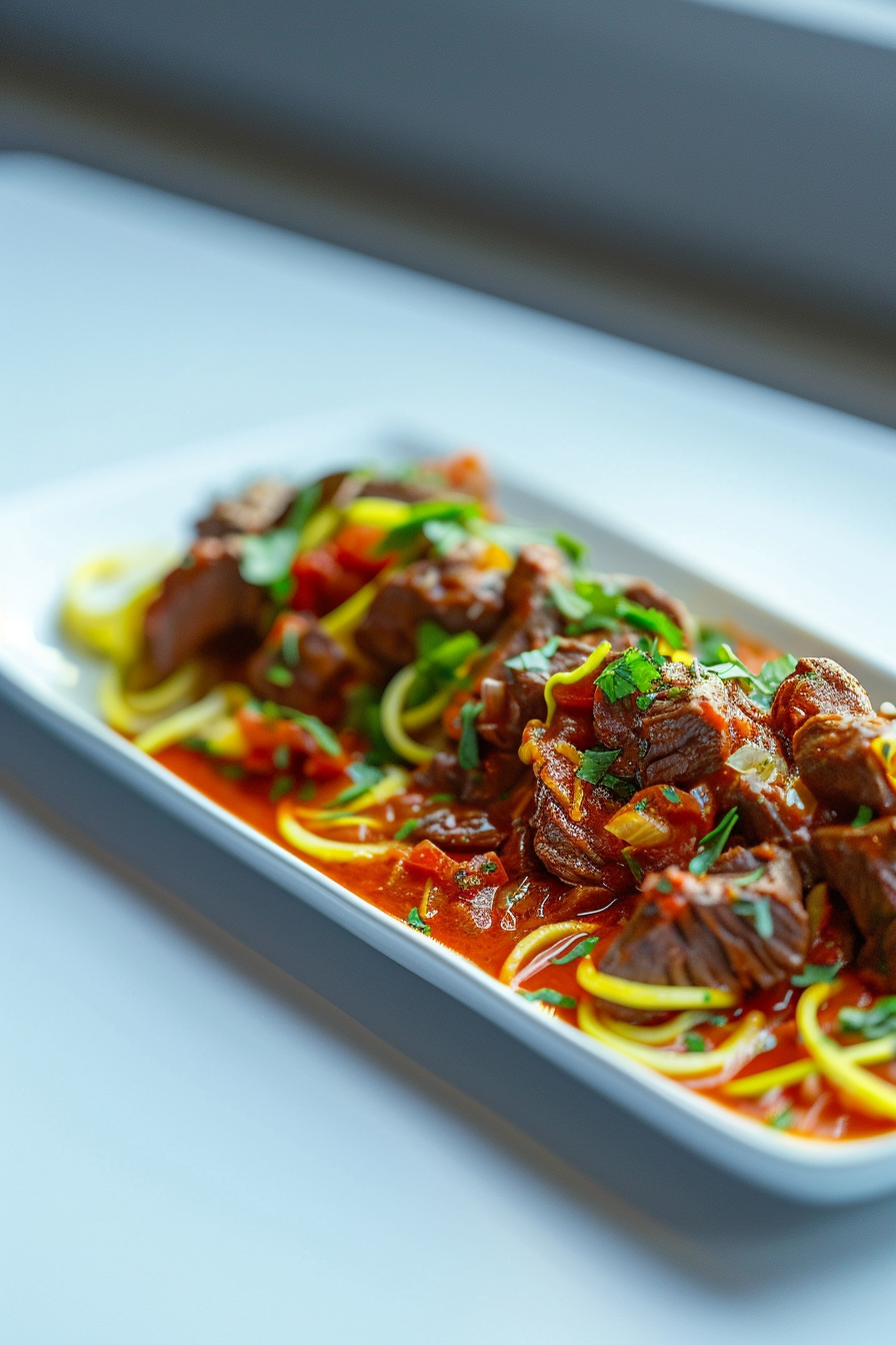 Keto Beef Ragu Ready to Serve