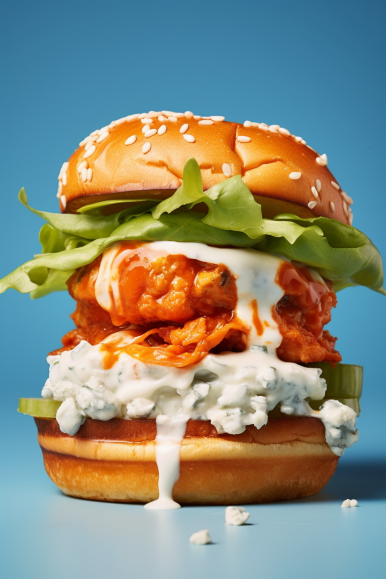 Delicious Keto Buffalo Chicken Burgers Easy Recipe for a LowCarb