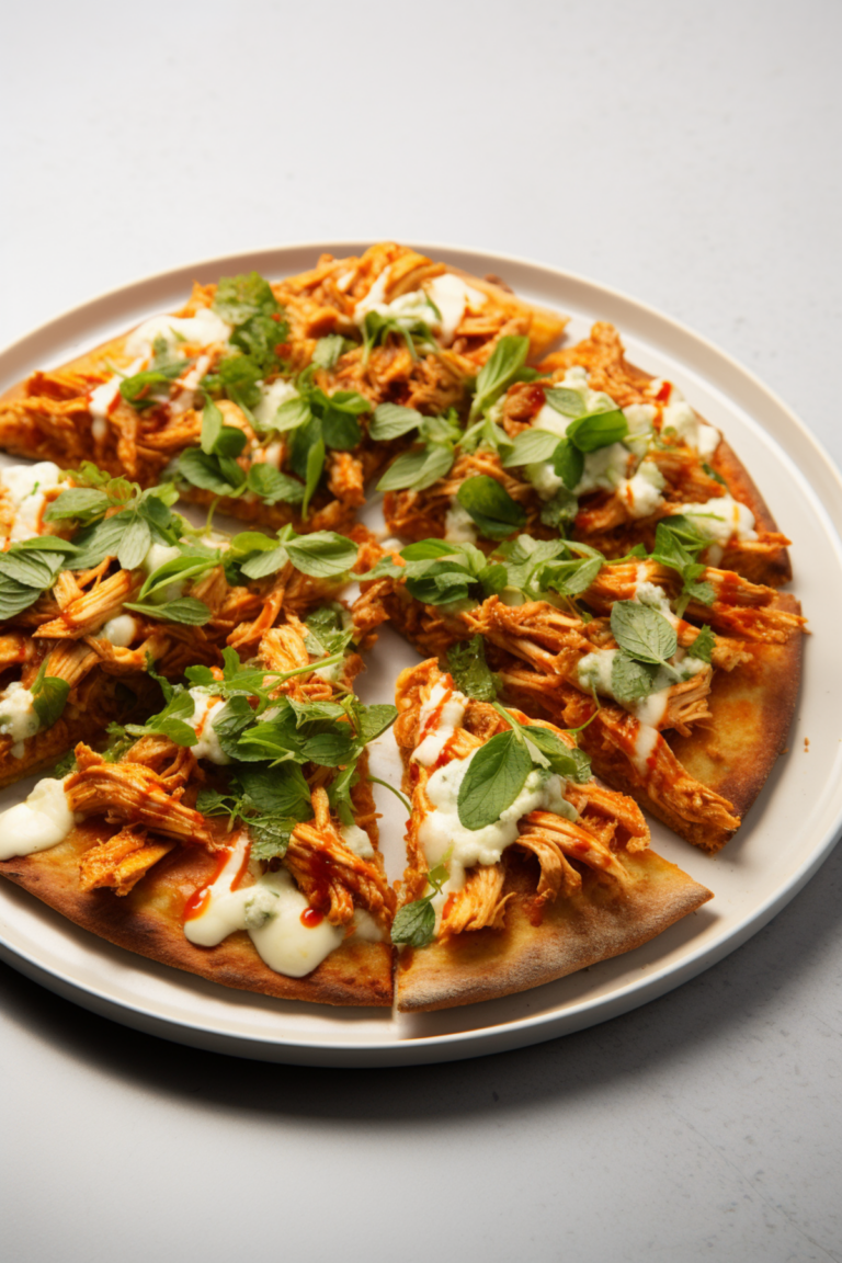 Keto Buffalo Chicken Pizza_001