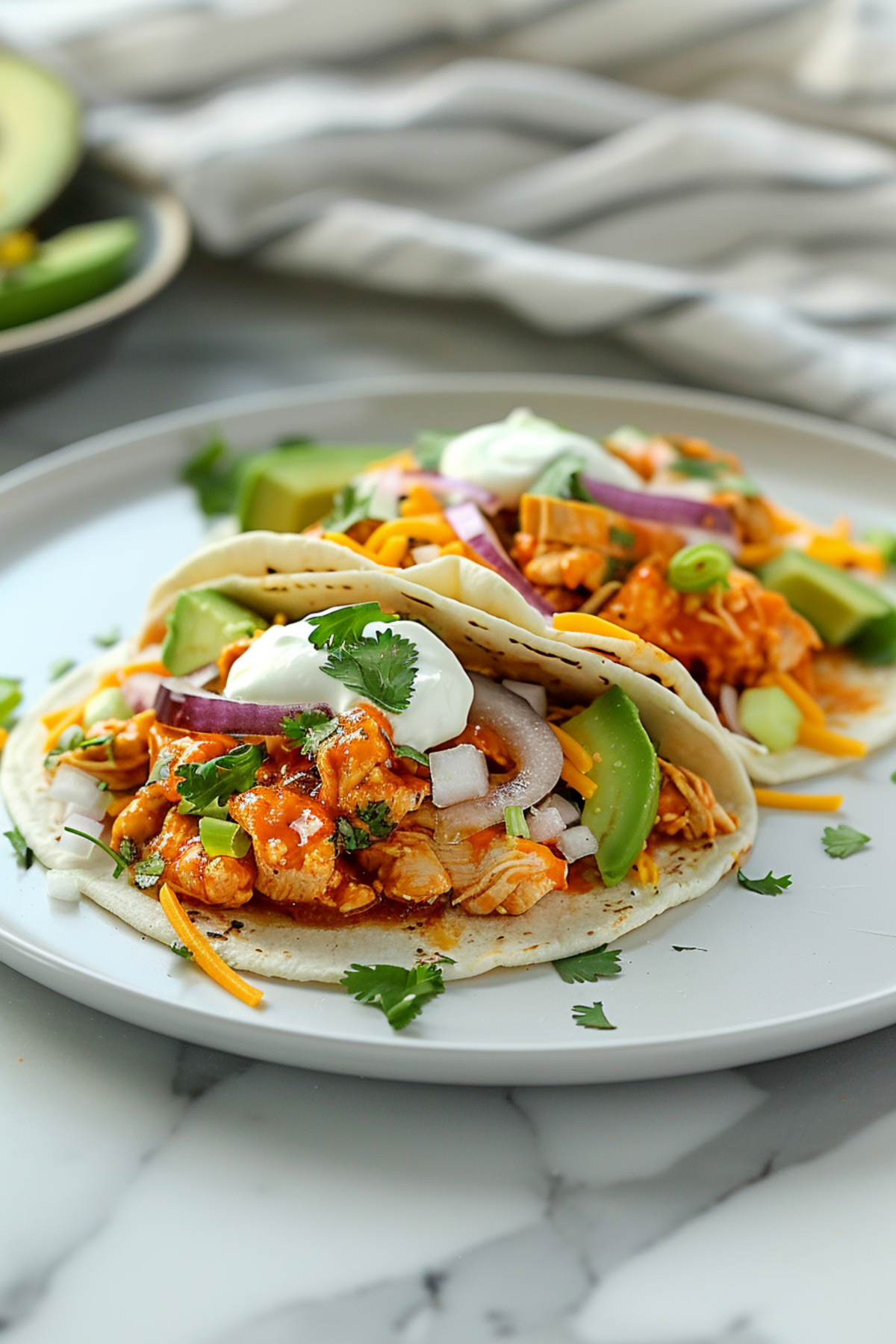 Keto Buffalo Chicken Tacos_001