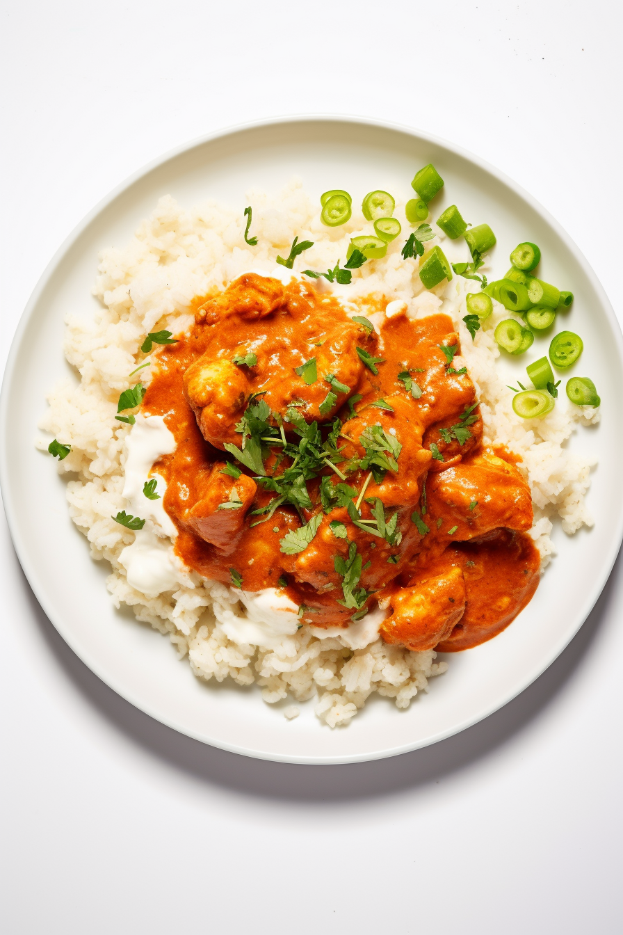 Keto Butter Chicken Simmering